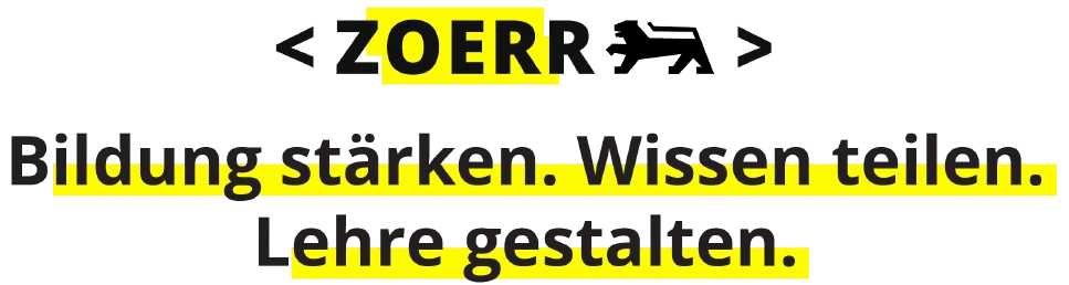ZOERR slogan